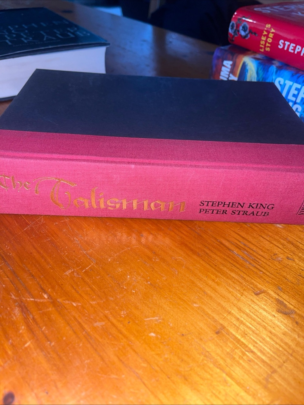 The Talisman Hardcover Book - Red and Black